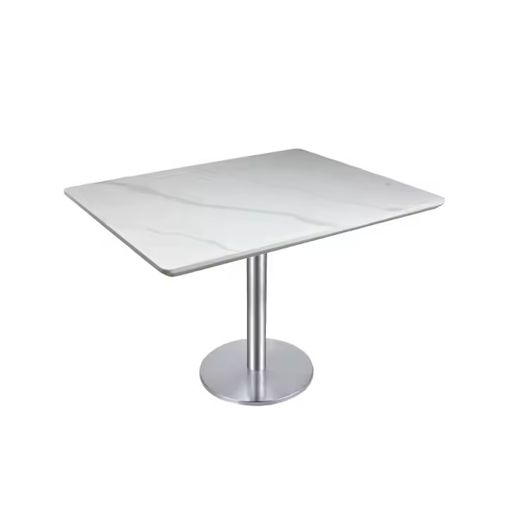 Modern Outdoor Indoor Kitchen Living Lounge 24x30/30X30/36X36/30X48 Metal Frame Sintered Stone Marble Wood Grain Coffee Table