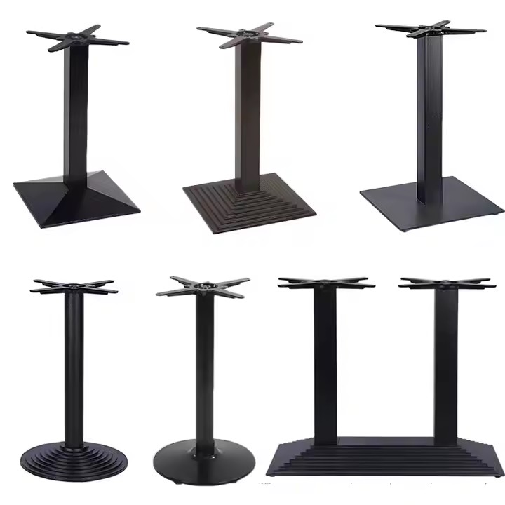 Contemporary Iron Outdoor Furniture Legs Metal Table Base Home Bar Dining Kitchen Living Room Bedroom Bathroom Villa Traditional
